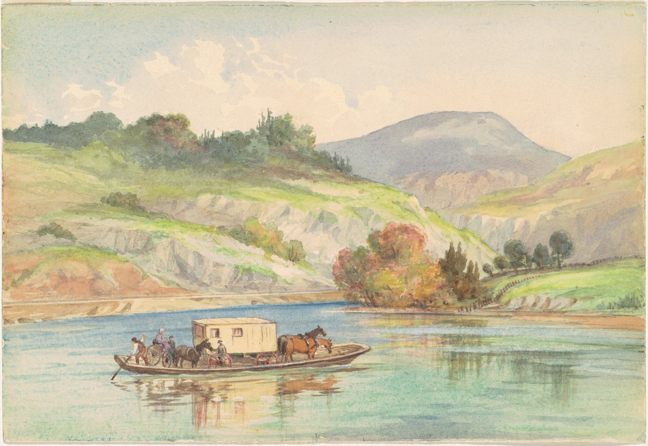 Átkelés a James folyón alkotó: British 19th Century