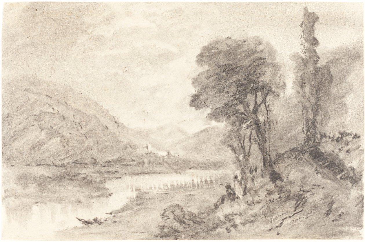Tájkép alkotó: British 19th Century
