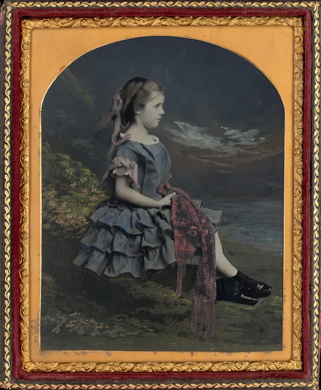 Egy lány portréja alkotó: British 19th Century