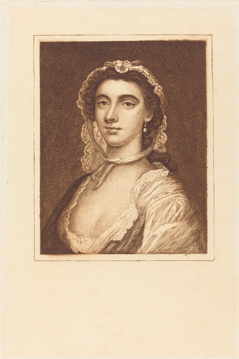 Peg Woffington alkotó: British 19th Century, after Arthur Pond