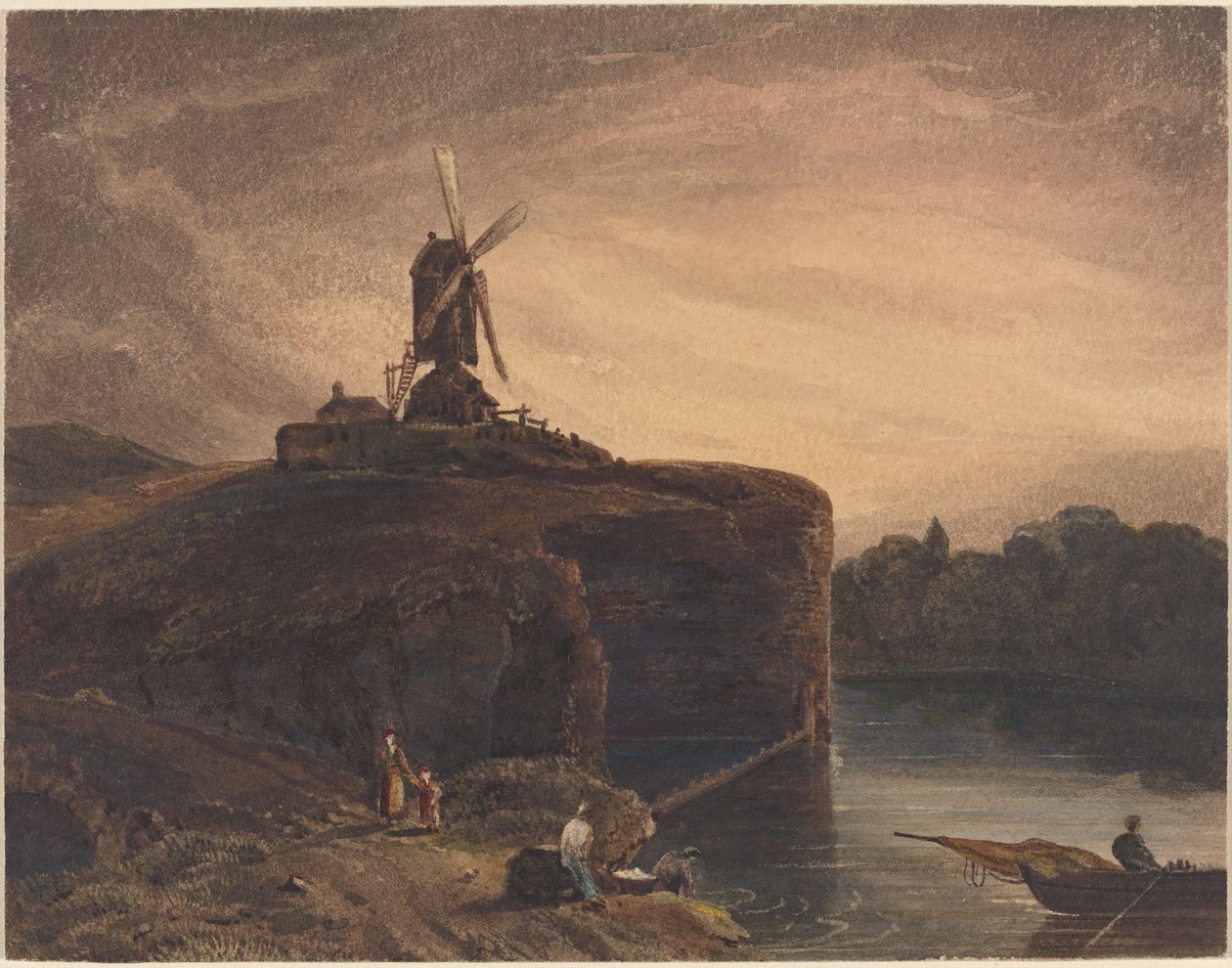 A malom alkotó: British 19th Century after Rembrandt van Rijn