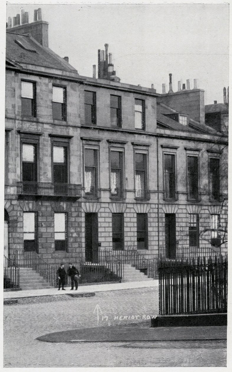 17, Heriot Row, Robert Louis Stevenson és családja otthona Edinburgh-ban alkotó: British Photographer