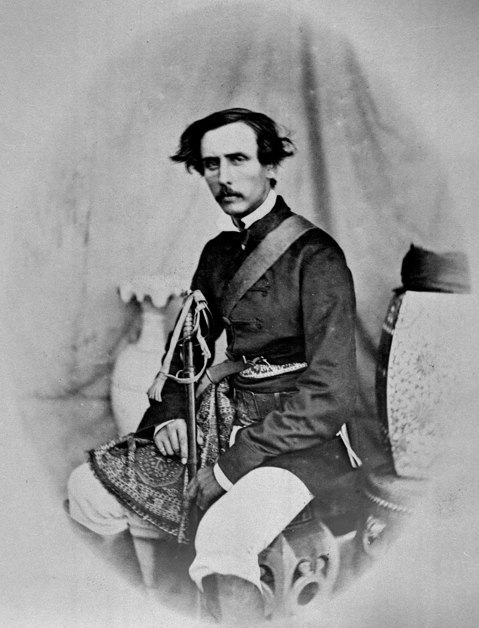 Mecham kapitány egy 39 fényképet tartalmazó albumból, amelyet Edmund Impey készített Madrasban alkotó: British Photographer