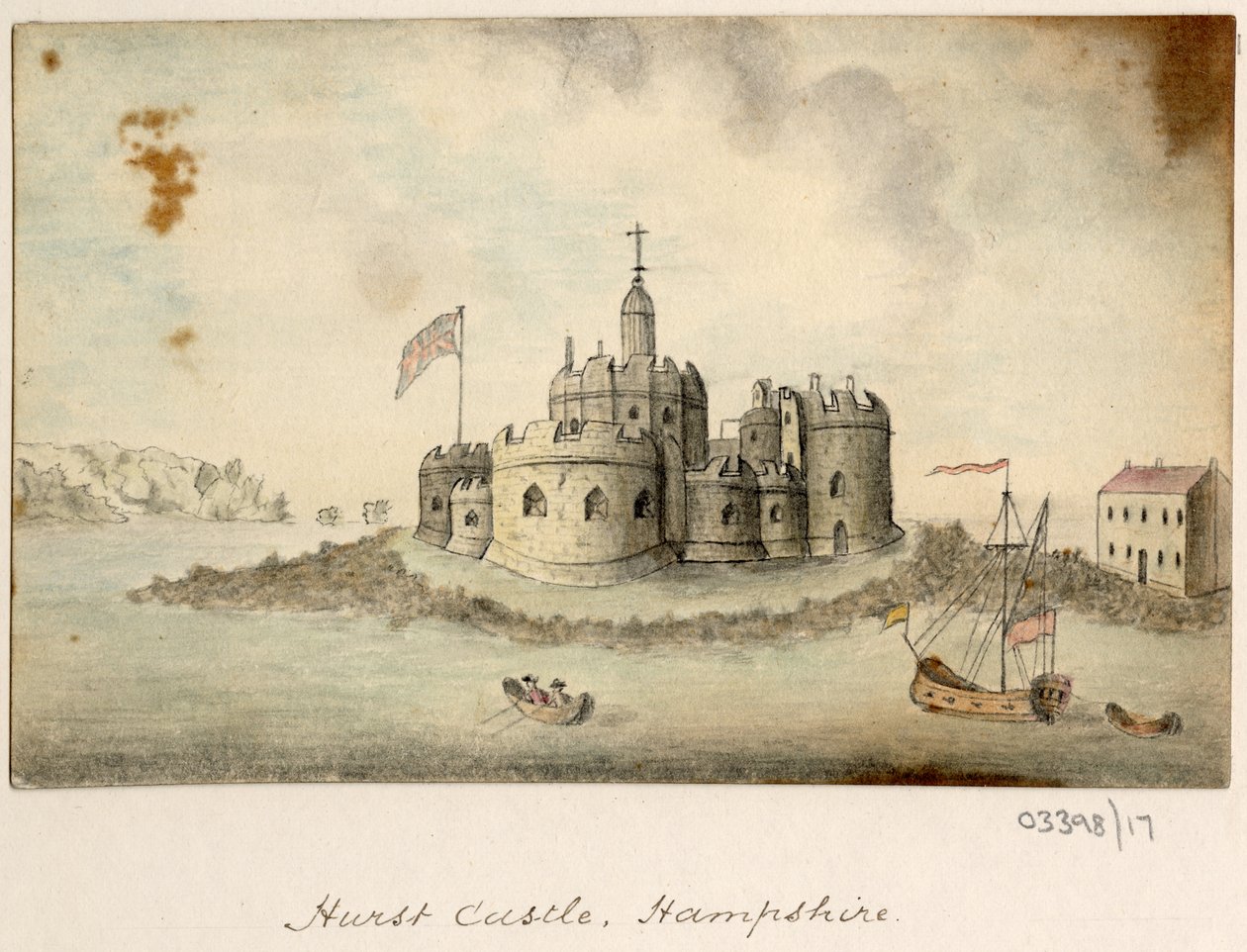 Vázlatsorozat, nézetek Nagy-Britanniában, a kontinensen és Amerikában 1772-1778 (akvarell) alkotó: British School