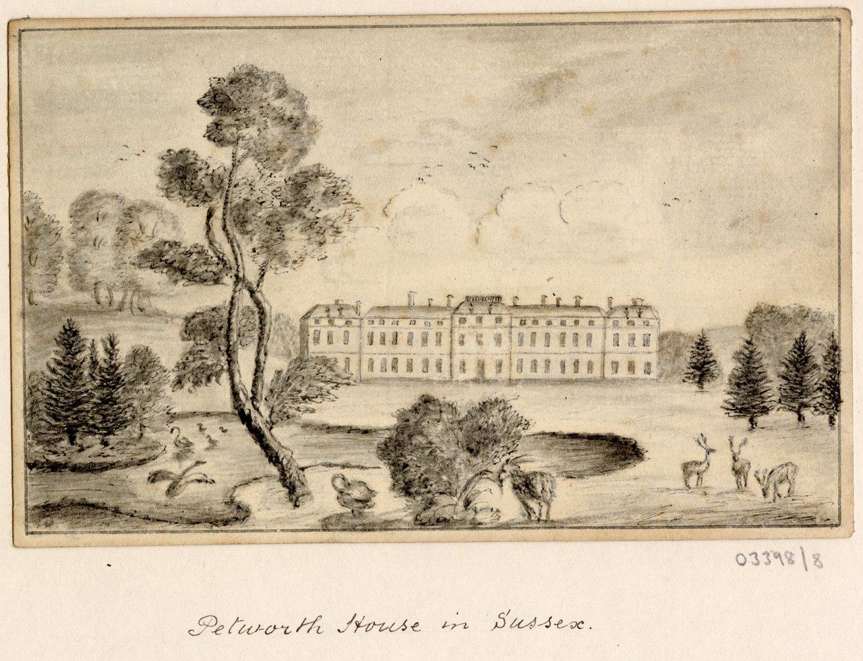 Vázlatok sorozata, nézetek Nagy-Britanniában, a kontinensen és Amerikában 1772-1778 (rajz) alkotó: British School