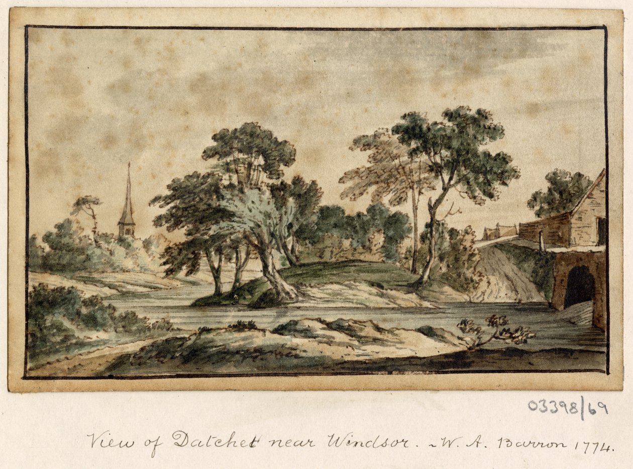 Vázlatsorozat, nézetek Nagy-Britanniában, a kontinensen és Amerikában 1772-1778 (akvarell) alkotó: British School