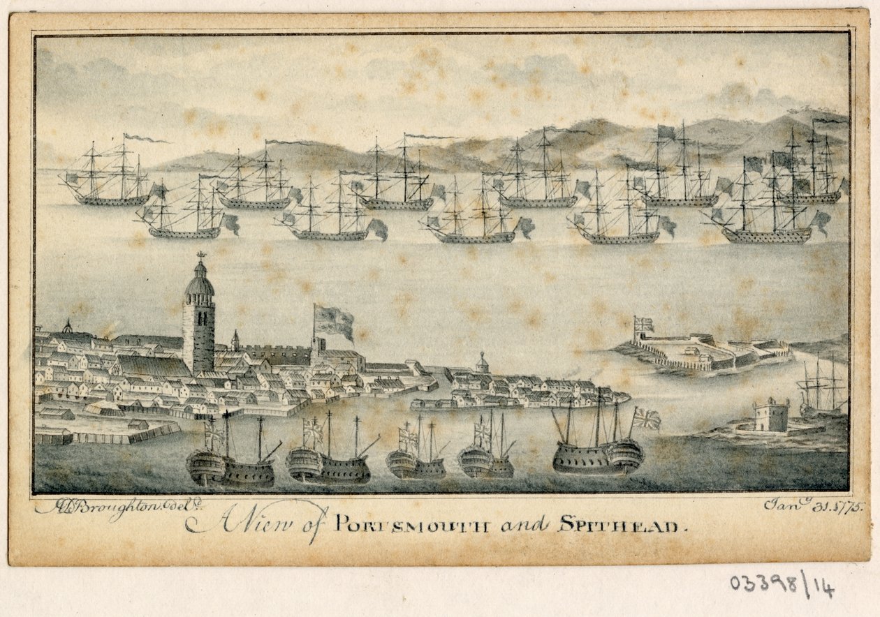 Vázlatsorozat, nézetek Nagy-Britanniában, a kontinensen és Amerikában 1772-1778 (akvarell) alkotó: British School