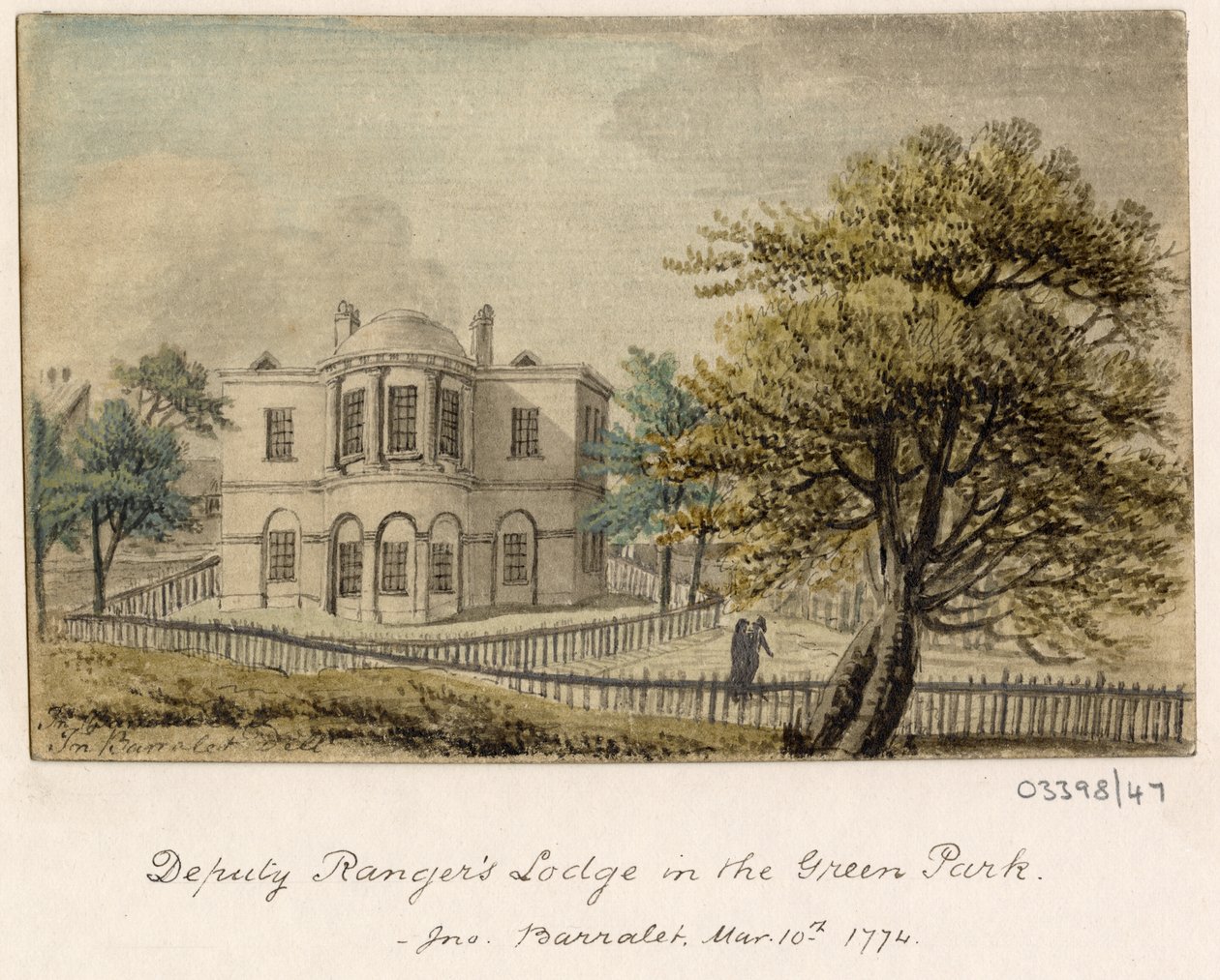 Vázlatsorozat, nézetek Nagy-Britanniában, a kontinensen és Amerikában 1772-1778 (akvarell) alkotó: British School