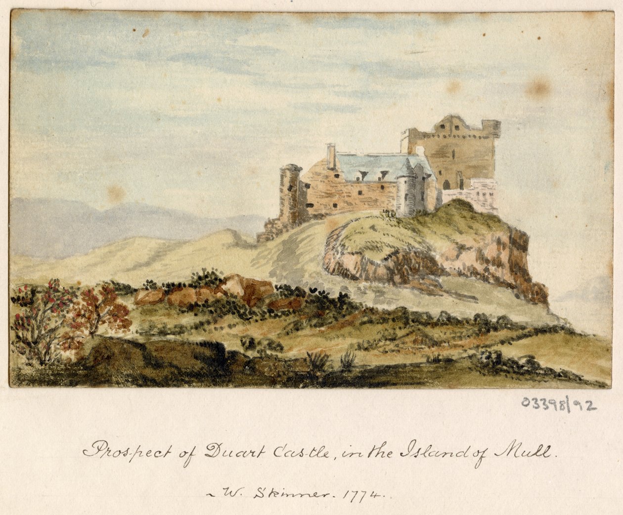 Vázlatsorozat, nézetek Nagy-Britanniában, a kontinensen és Amerikában 1772-1778 (akvarell) alkotó: British School