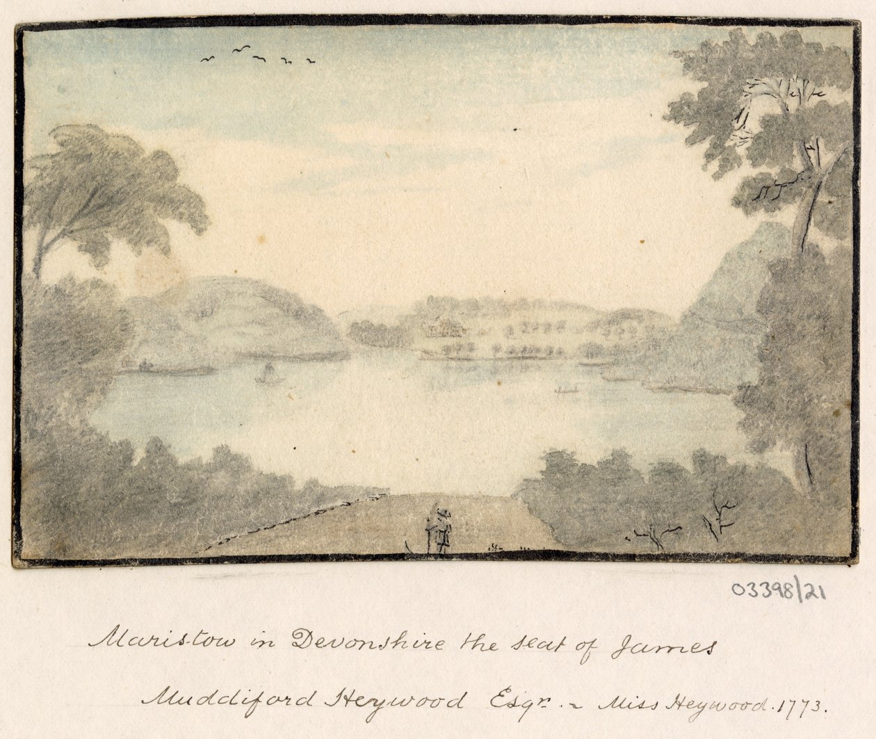 Vázlatsorozat, nézetek Nagy-Britanniában, a kontinensen és Amerikában 1772-1778 (akvarell) alkotó: British School