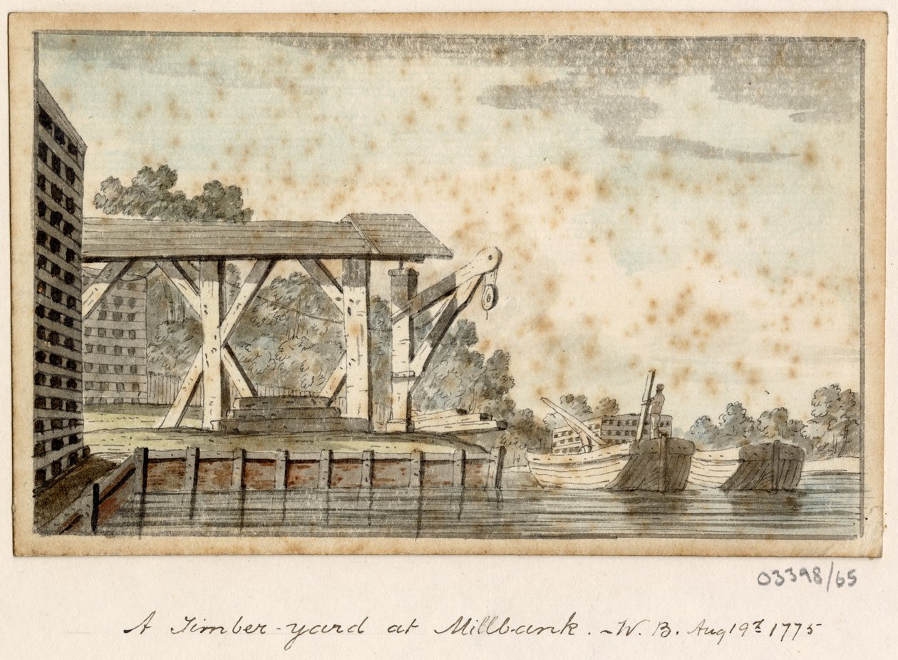 Vázlatsorozat, nézetek Nagy-Britanniában, a kontinensen és Amerikában 1772-1778 (akvarell) alkotó: British School