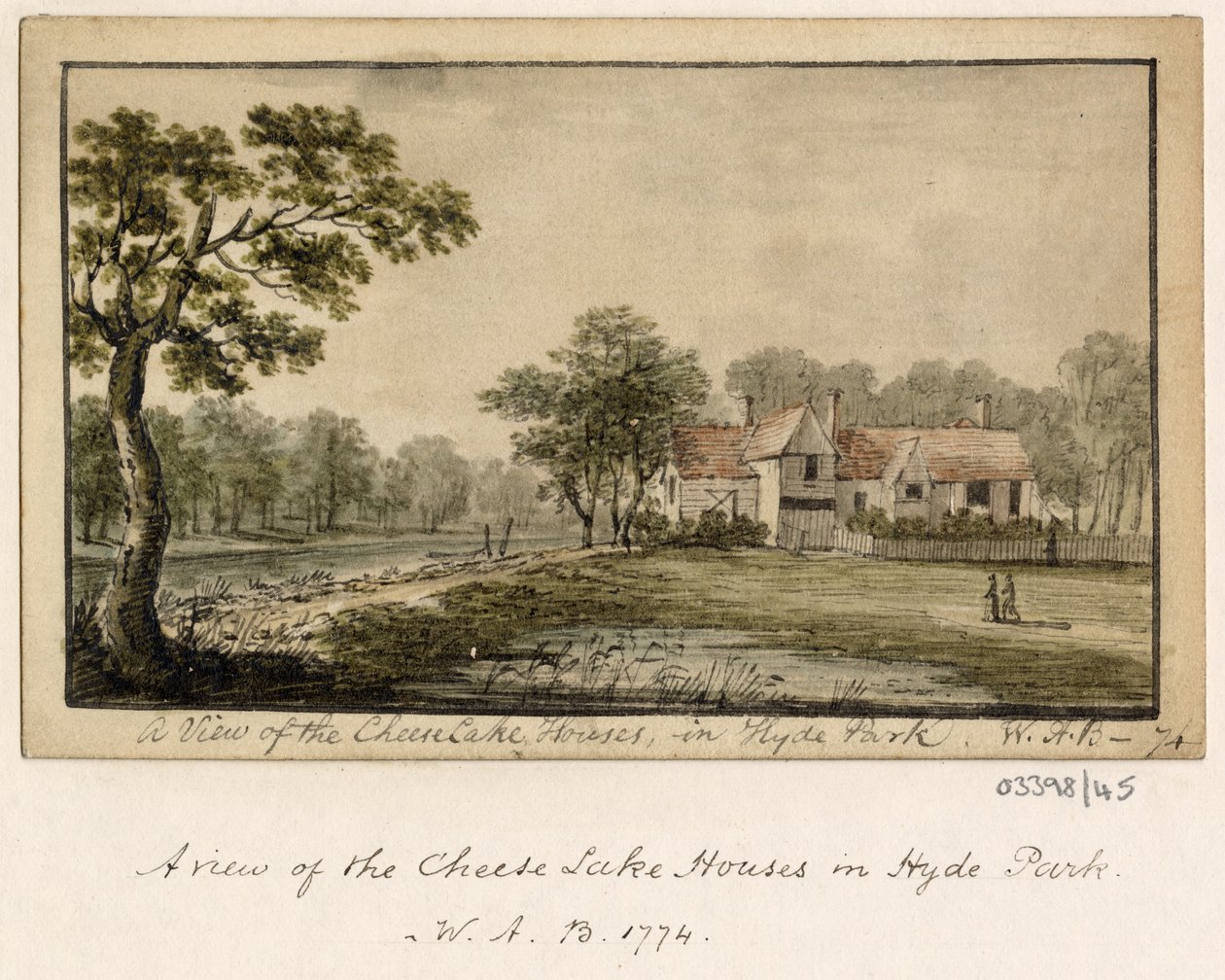 Vázlatsorozat, nézetek Nagy-Britanniában, a kontinensen és Amerikában 1772-1778 (akvarell) alkotó: British School