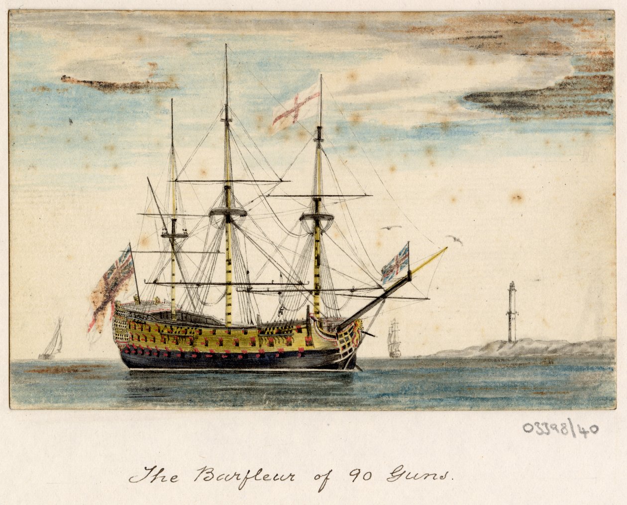 Vázlatsorozat, nézetek Nagy-Britanniában, a kontinensen és Amerikában 1772-1778 (akvarell) alkotó: British School