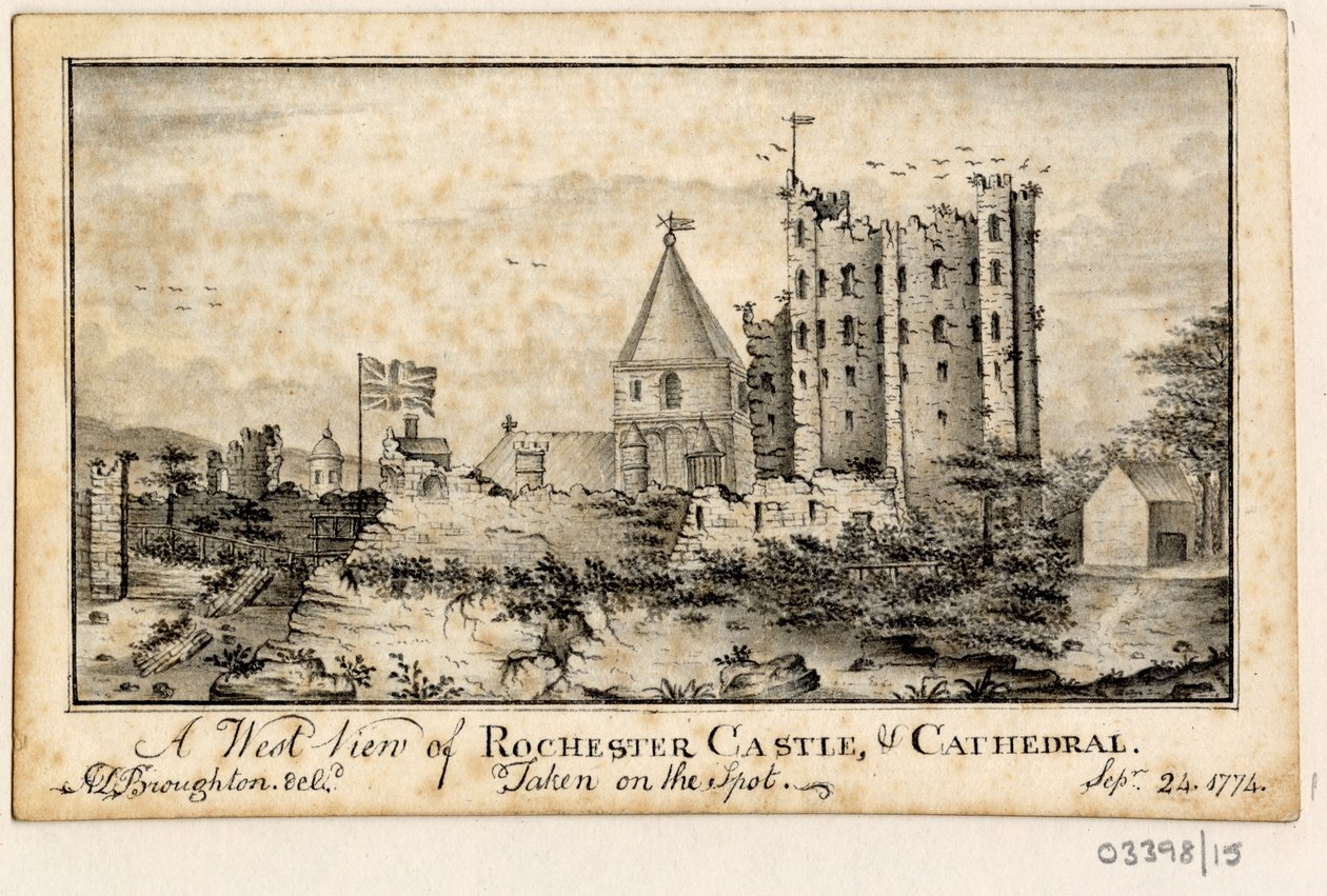 Vázlatsorozat, nézetek Nagy-Britanniában, a kontinensen és Amerikában 1772-1778 (akvarell) alkotó: British School