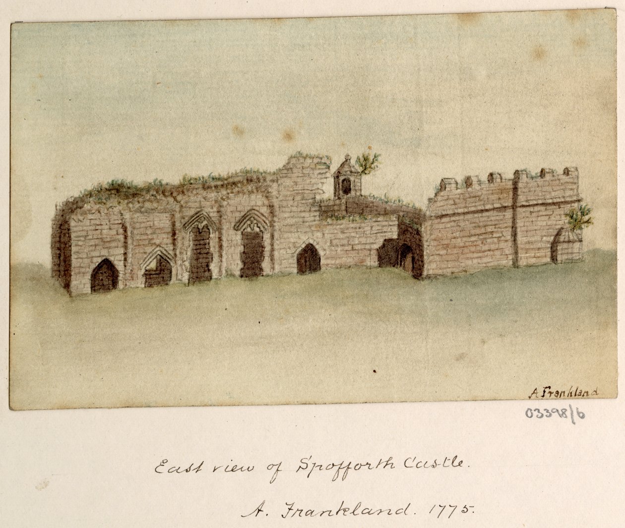 Vázlatsorozat, nézetek Nagy-Britanniában, a kontinensen és Amerikában 1772-1778 (akvarell) alkotó: British School