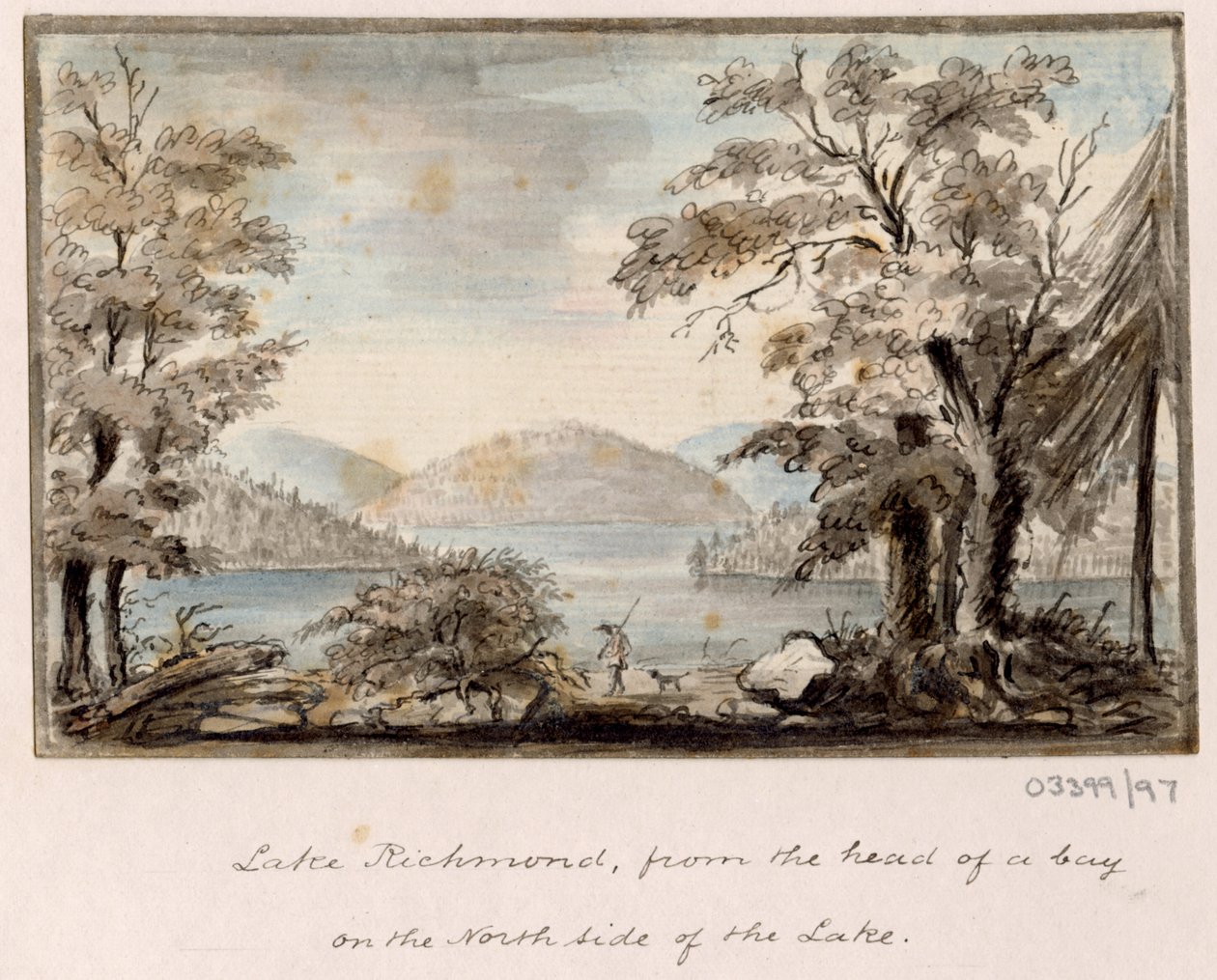 Vázlatsorozat, nézetek Nagy-Britanniában, a kontinensen és Amerikában 1772-1778 (akvarell) alkotó: British School