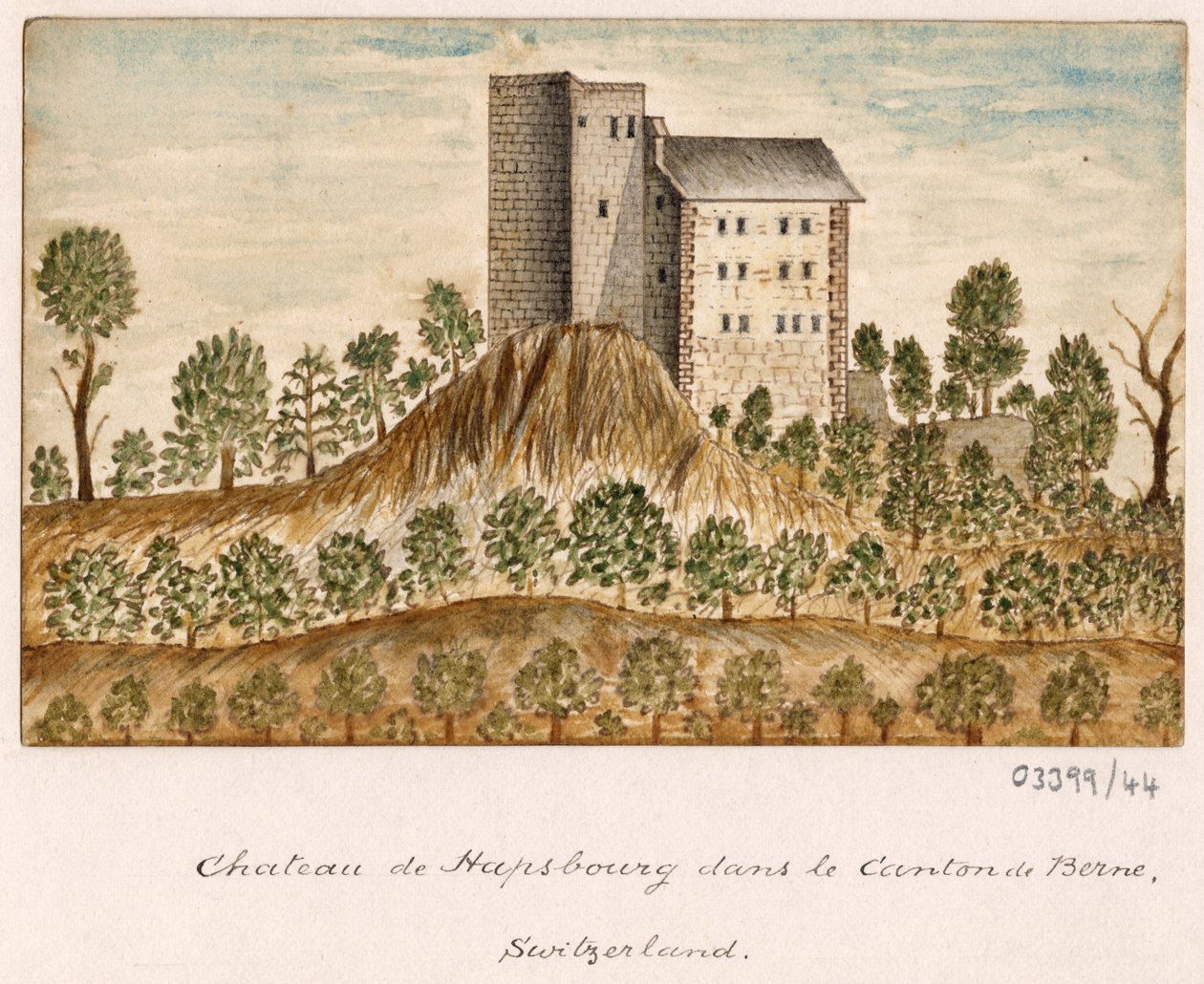 Vázlatsorozat, nézetek Nagy-Britanniában, a kontinensen és Amerikában 1772-1778 (akvarell) alkotó: British School