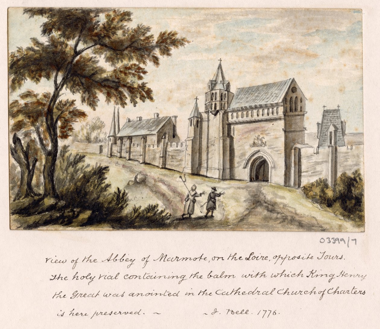 Vázlatsorozat, nézetek Nagy-Britanniában, a kontinensen és Amerikában 1772-1778 (akvarell) alkotó: British School