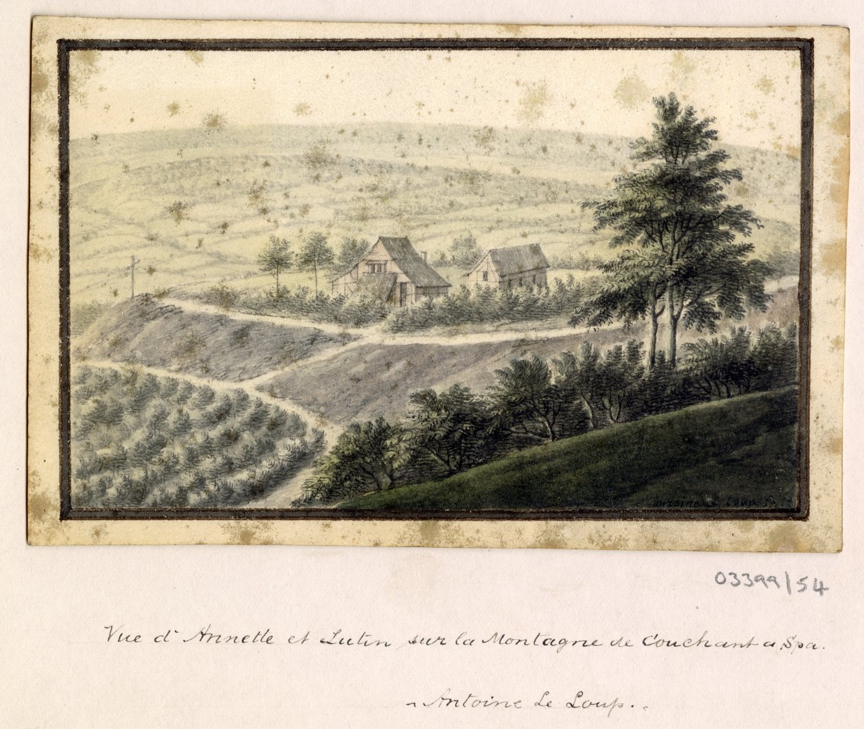 Vázlatsorozat, nézetek Nagy-Britanniában, a kontinensen és Amerikában 1772-1778 (akvarell) alkotó: British School