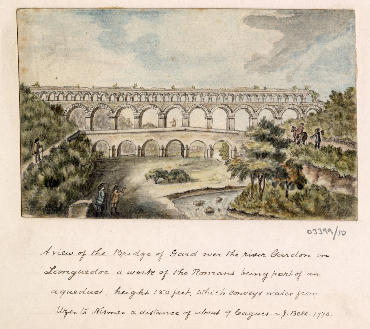 Vázlatsorozat, nézetek Nagy-Britanniában, a kontinensen és Amerikában 1772-1778 (akvarell) alkotó: British School