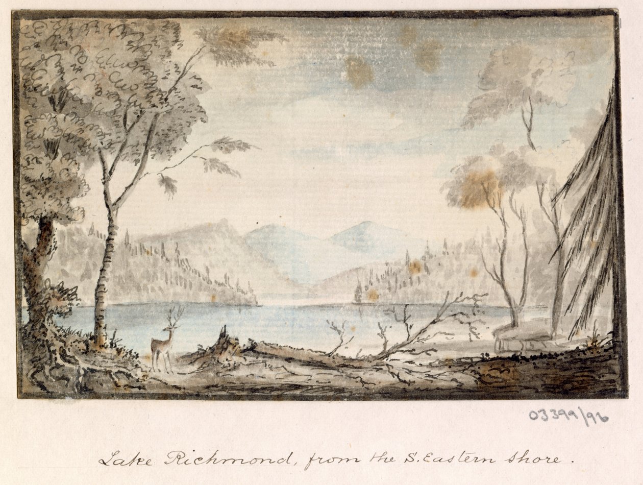 Vázlatsorozat, nézetek Nagy-Britanniában, a kontinensen és Amerikában 1772-1778 (akvarell) alkotó: British School