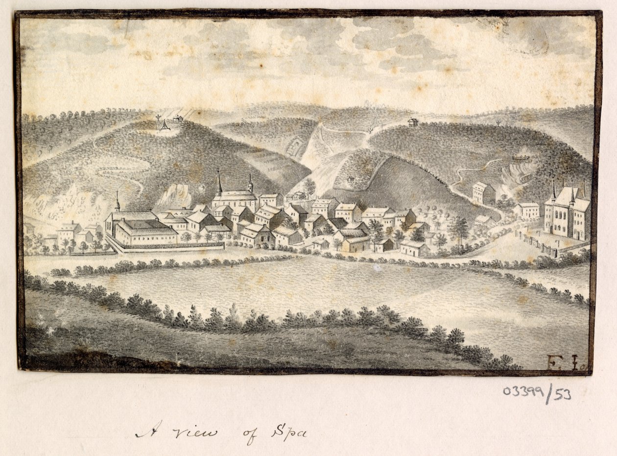 Vázlatsorozat, nézetek Nagy-Britanniában, a kontinensen és Amerikában 1772-1778 (akvarell) alkotó: British School