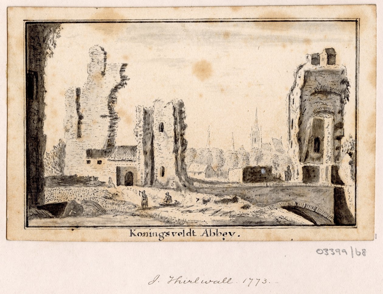Vázlatok sorozata, nézetek Nagy-Britanniában, a kontinensen és Amerikában 1772-1778 (rajz) alkotó: British School