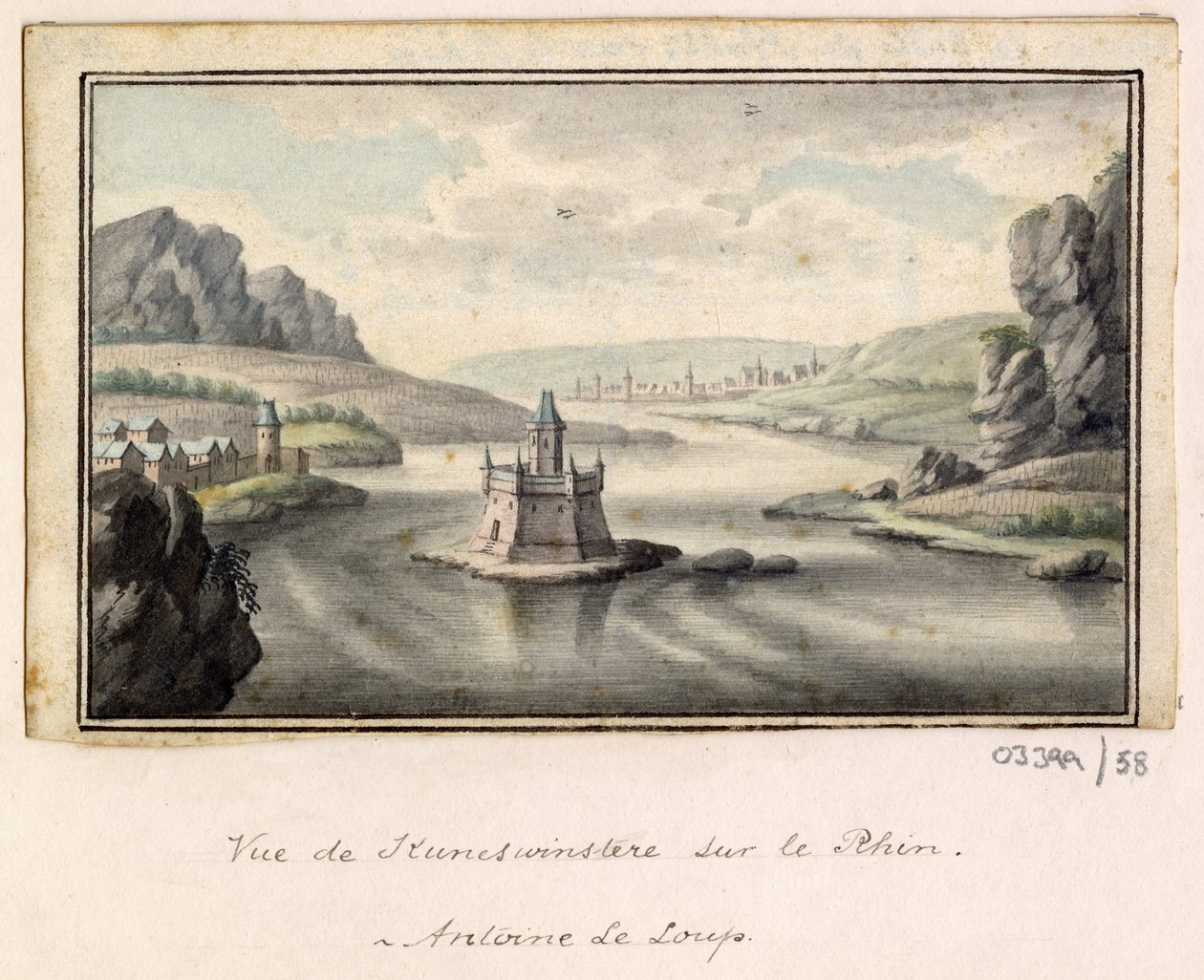 Vázlatsorozat, nézetek Nagy-Britanniában, a kontinensen és Amerikában 1772-1778 (akvarell) alkotó: British School
