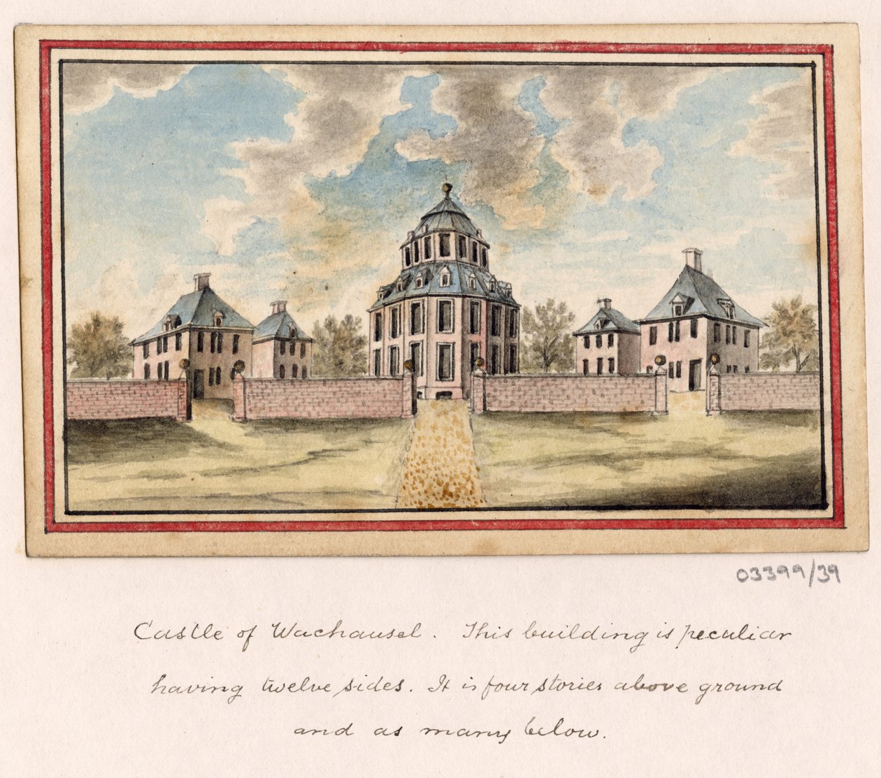 Vázlatsorozat, nézetek Nagy-Britanniában, a kontinensen és Amerikában 1772-1778 (akvarell) alkotó: British School