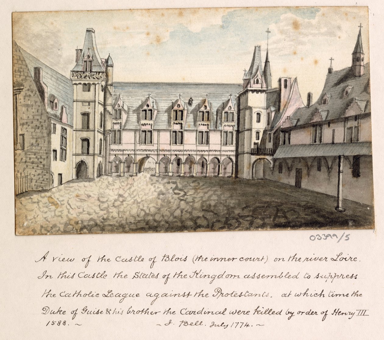 Vázlatsorozat, nézetek Nagy-Britanniában, a kontinensen és Amerikában 1772-1778 (akvarell) alkotó: British School
