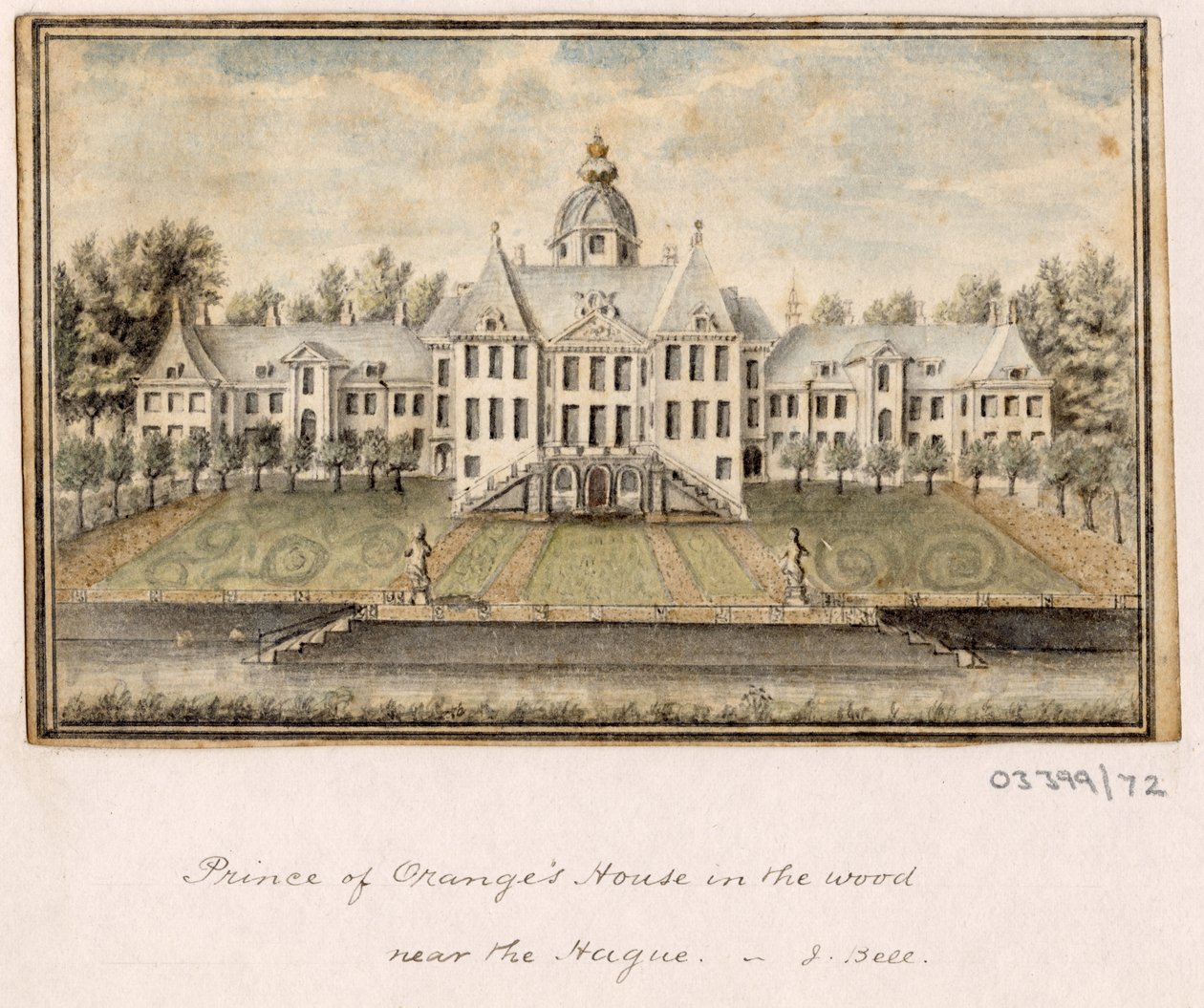 Vázlatsorozat, nézetek Nagy-Britanniában, a kontinensen és Amerikában 1772-1778 (akvarell) alkotó: British School