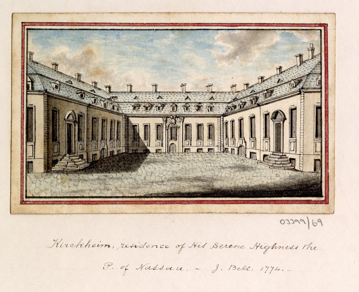 Vázlatsorozat, nézetek Nagy-Britanniában, a kontinensen és Amerikában 1772-1778 (akvarell) alkotó: British School