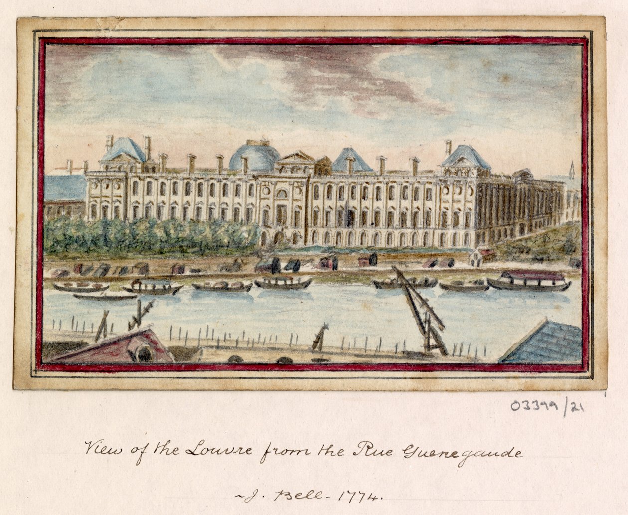 Vázlatsorozat, nézetek Nagy-Britanniában, a kontinensen és Amerikában 1772-1778 (akvarell) alkotó: British School