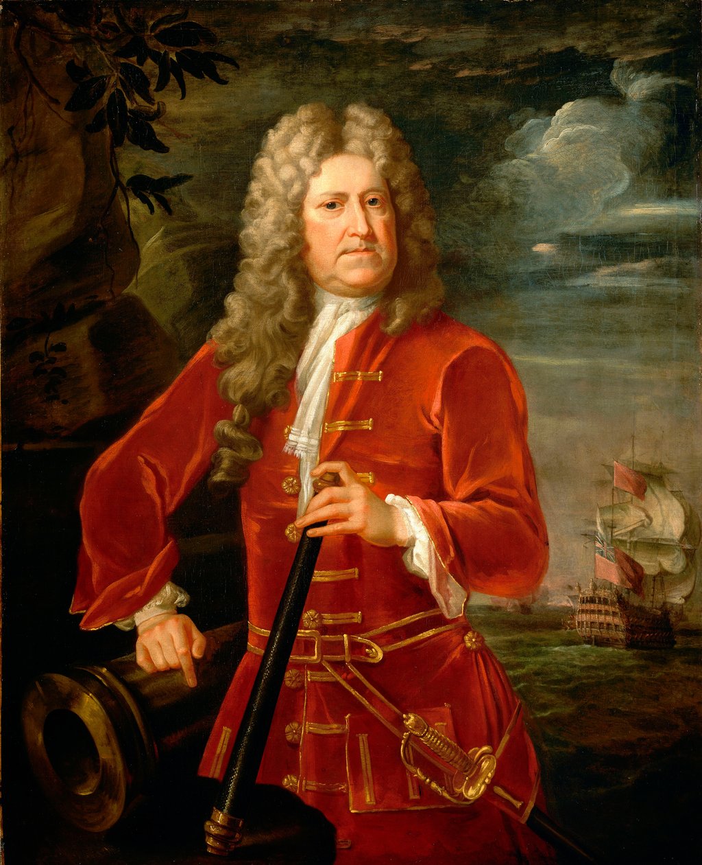 Nicholas Haddock admirális (1686-1746), 1742-43 körül (olaj, vászon) alkotó: British School