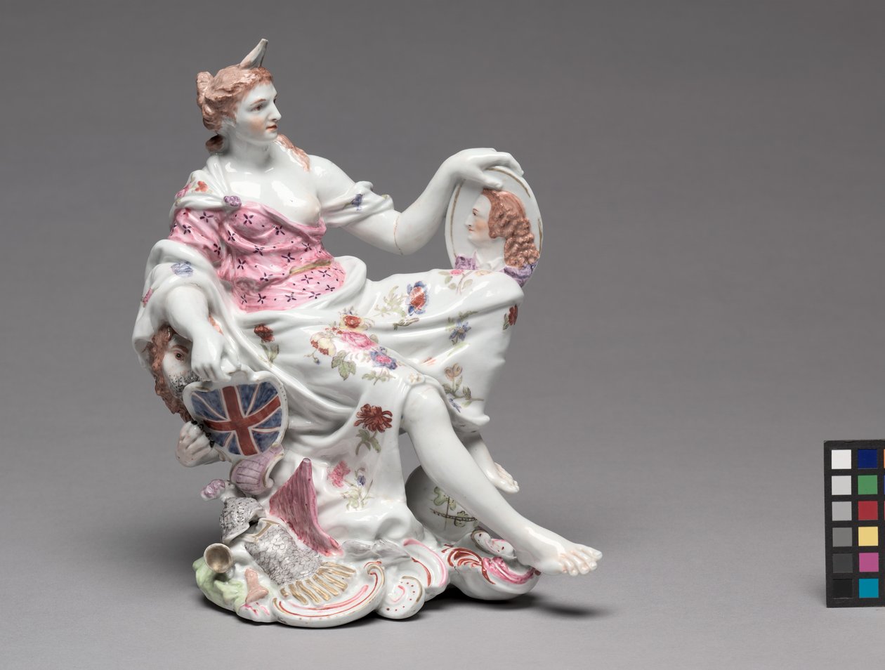 Britannia, Longton Hall Porcelángyár, 1756 körül alkotó: British School