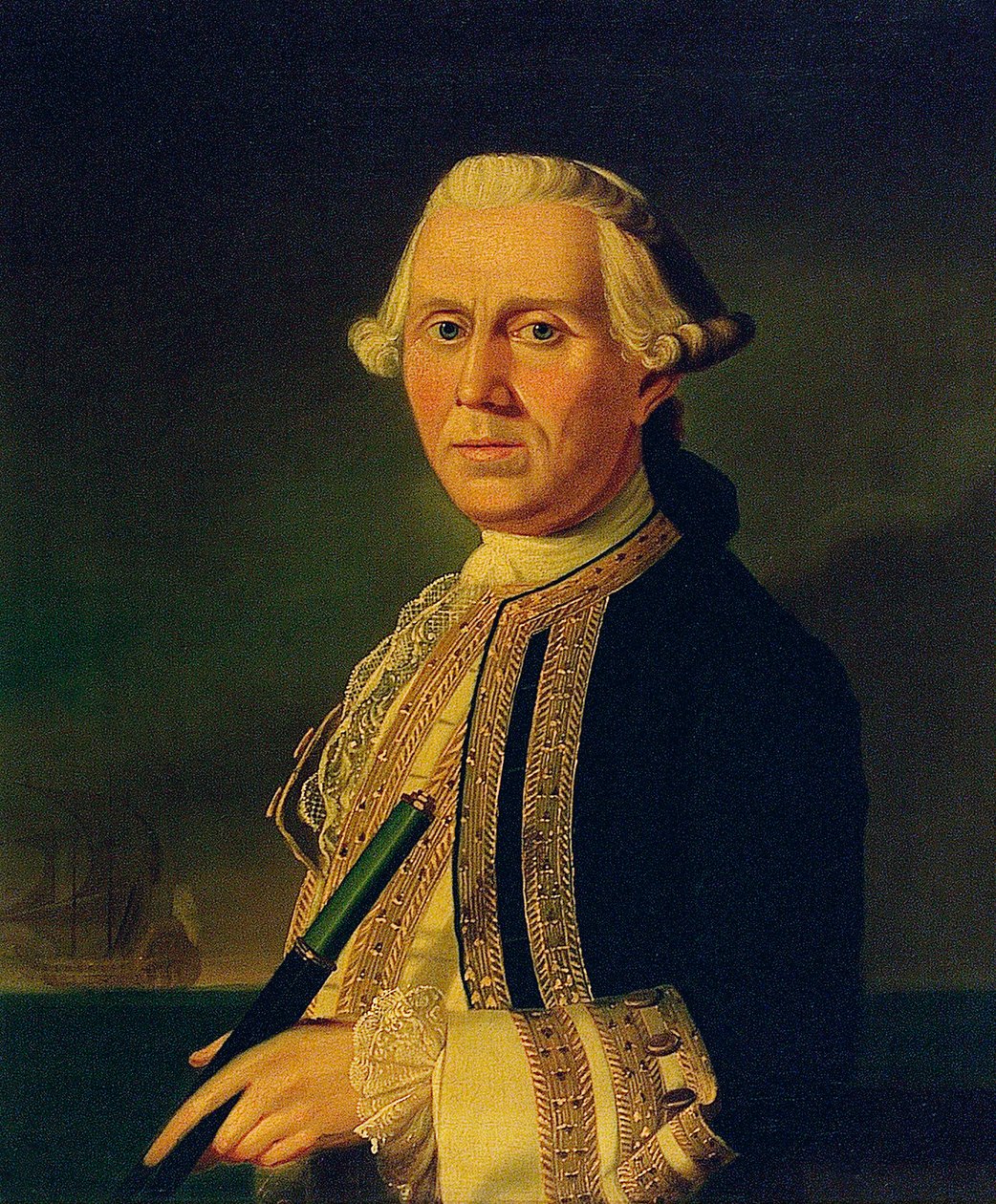 James Ferguson kapitány (1723-1793) alkotó: British School