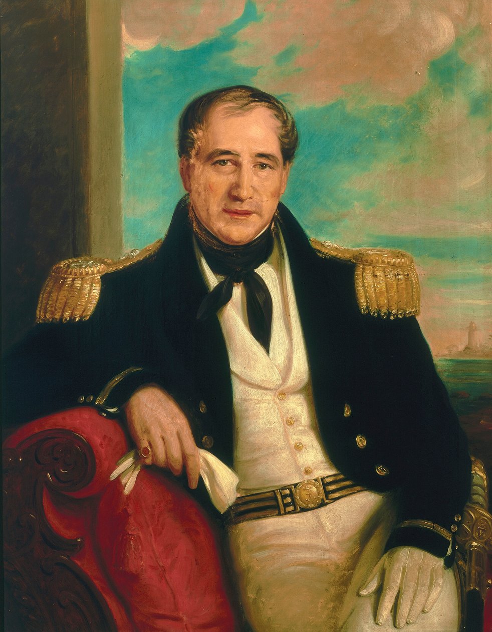 John Croft Hawkins kapitány (1798-1851) alkotó: British School