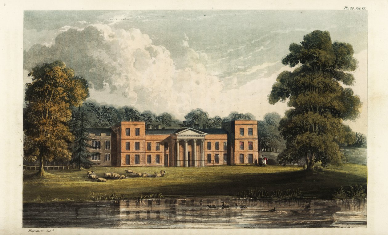 Clumber Park, Nottinghamshire, Newcastle hercegének székhelye alkotó: British School