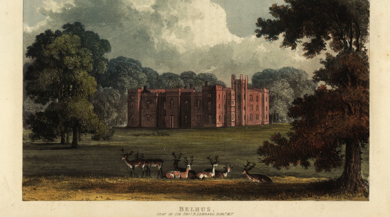 Clumber Park, Nottinghamshire, Newcastle hercegének székhelye alkotó: British School