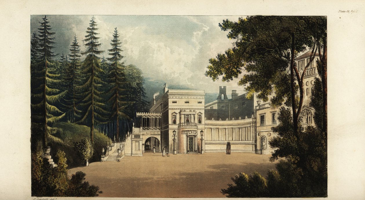 Deepdene, Surrey, Thomas Hope bankár székhelye alkotó: British School