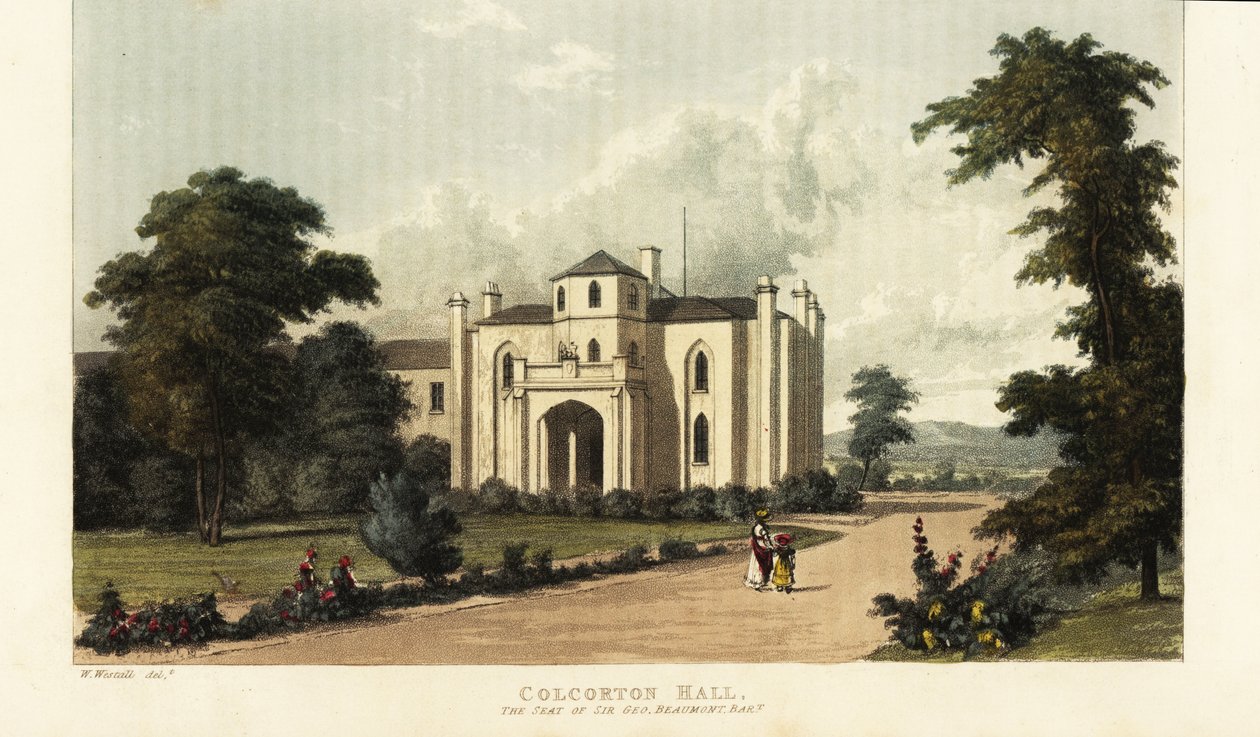 Enmore kastély, Somerset, Egmont 3. grófjának székhelye alkotó: British School