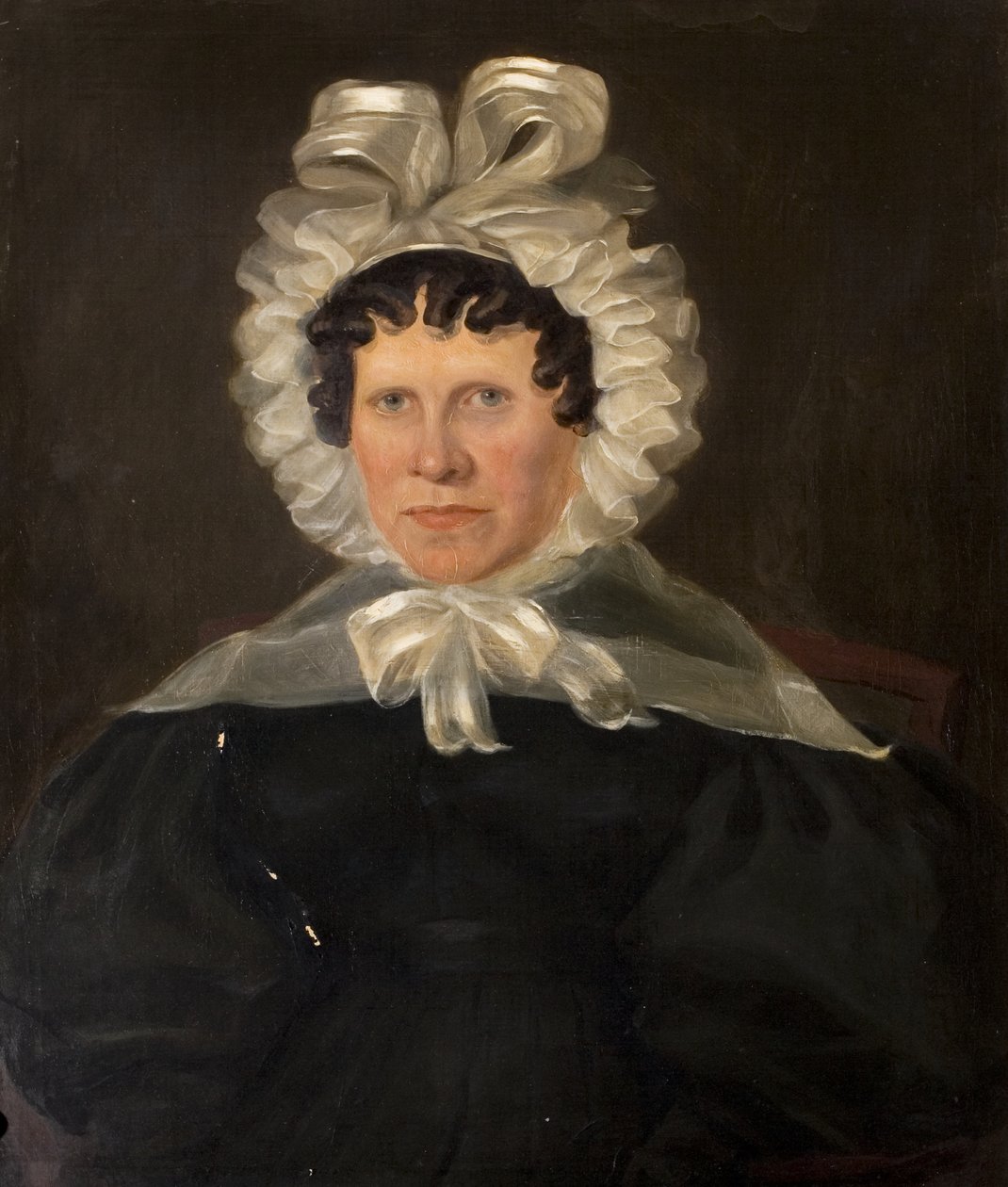 Mrs. Rebekah Franklin, Francis Franklin tiszteletes felesége, 1840-es évek vége (olaj, vászon) alkotó: British School