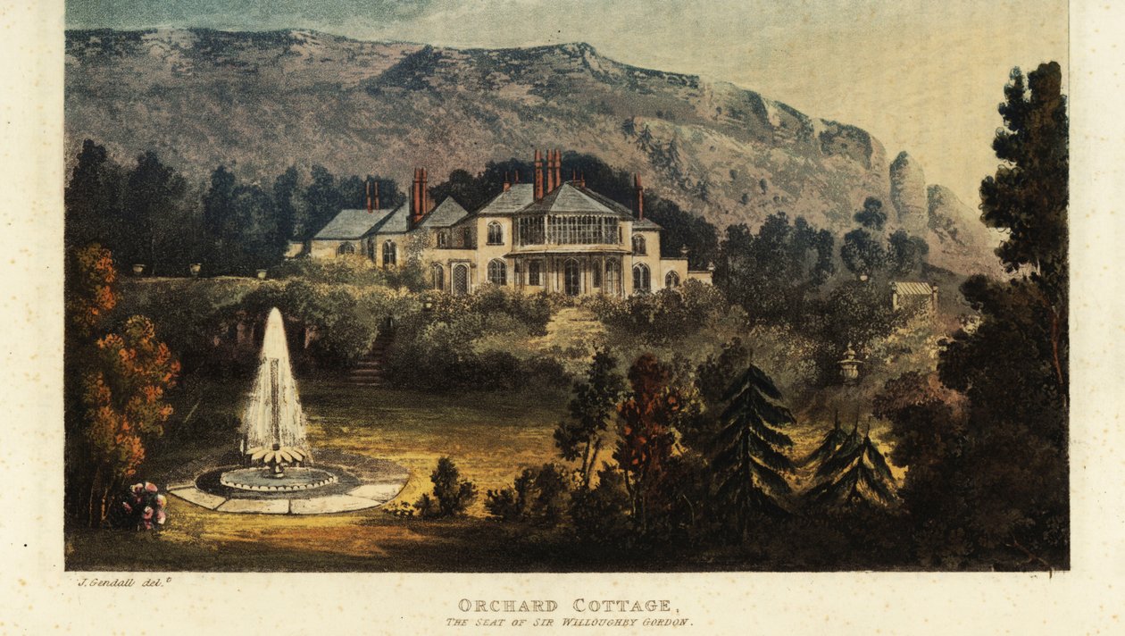 Orchard Cottage, Wight-sziget, Sir Willoughby Gordo székhelye alkotó: British School
