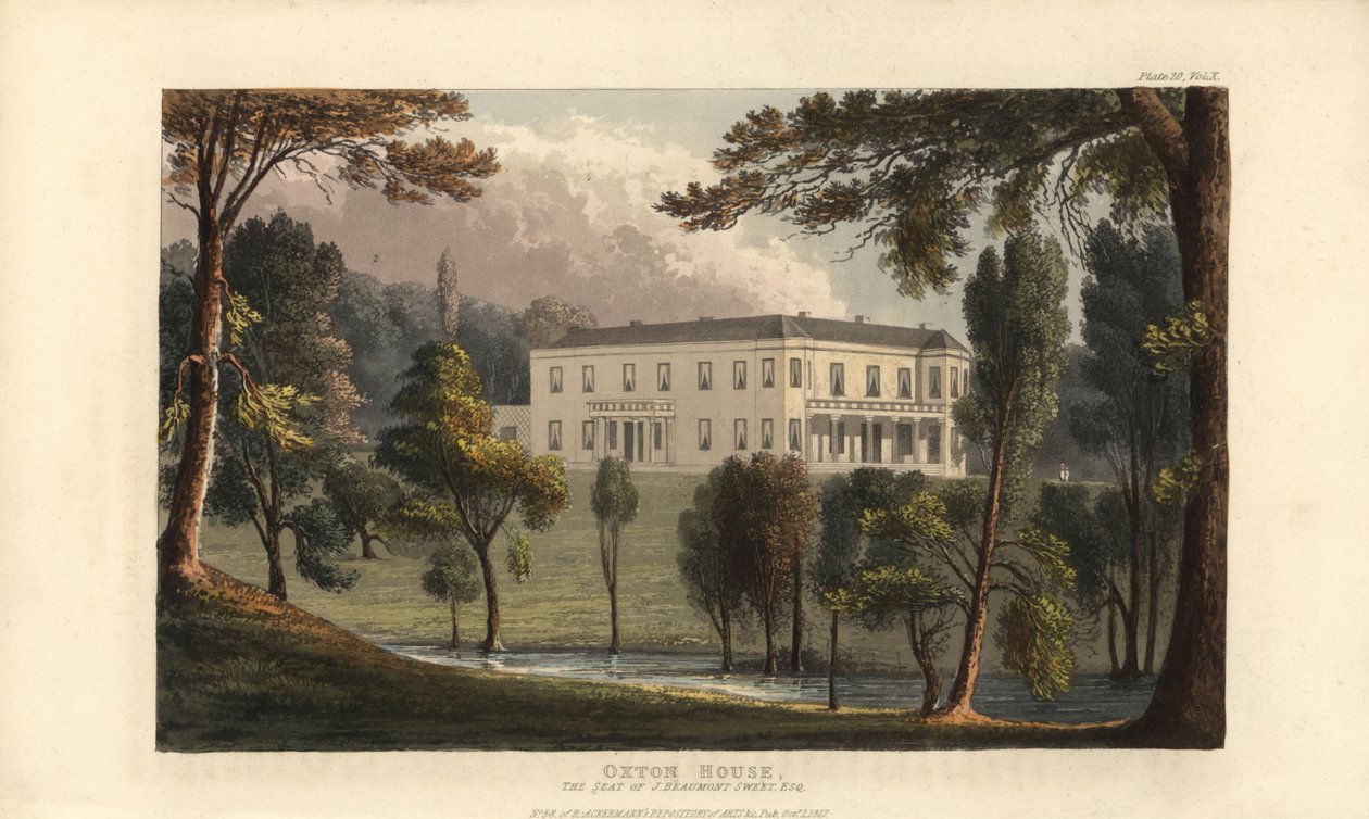 Oxton House, Devon, John Beaumont Swete tiszteletes székhelye alkotó: British School