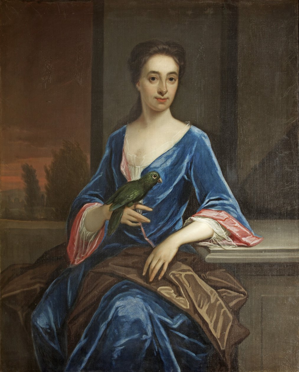 Ann Pym portréja (olaj, vászon) alkotó: British School
