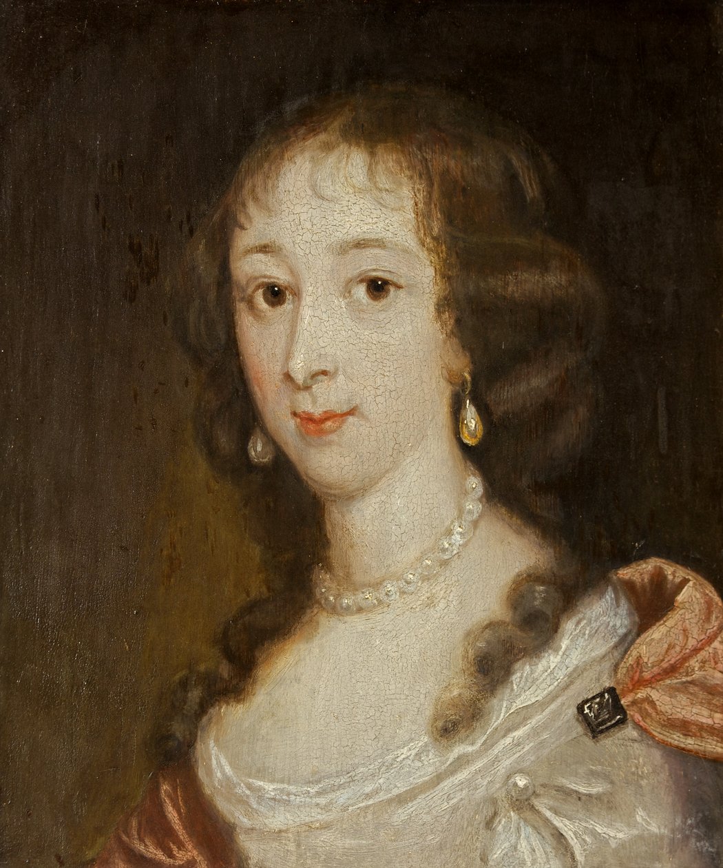 Lady Smyth portréja, született Elizabeth Astray [Astray] alkotó: British School