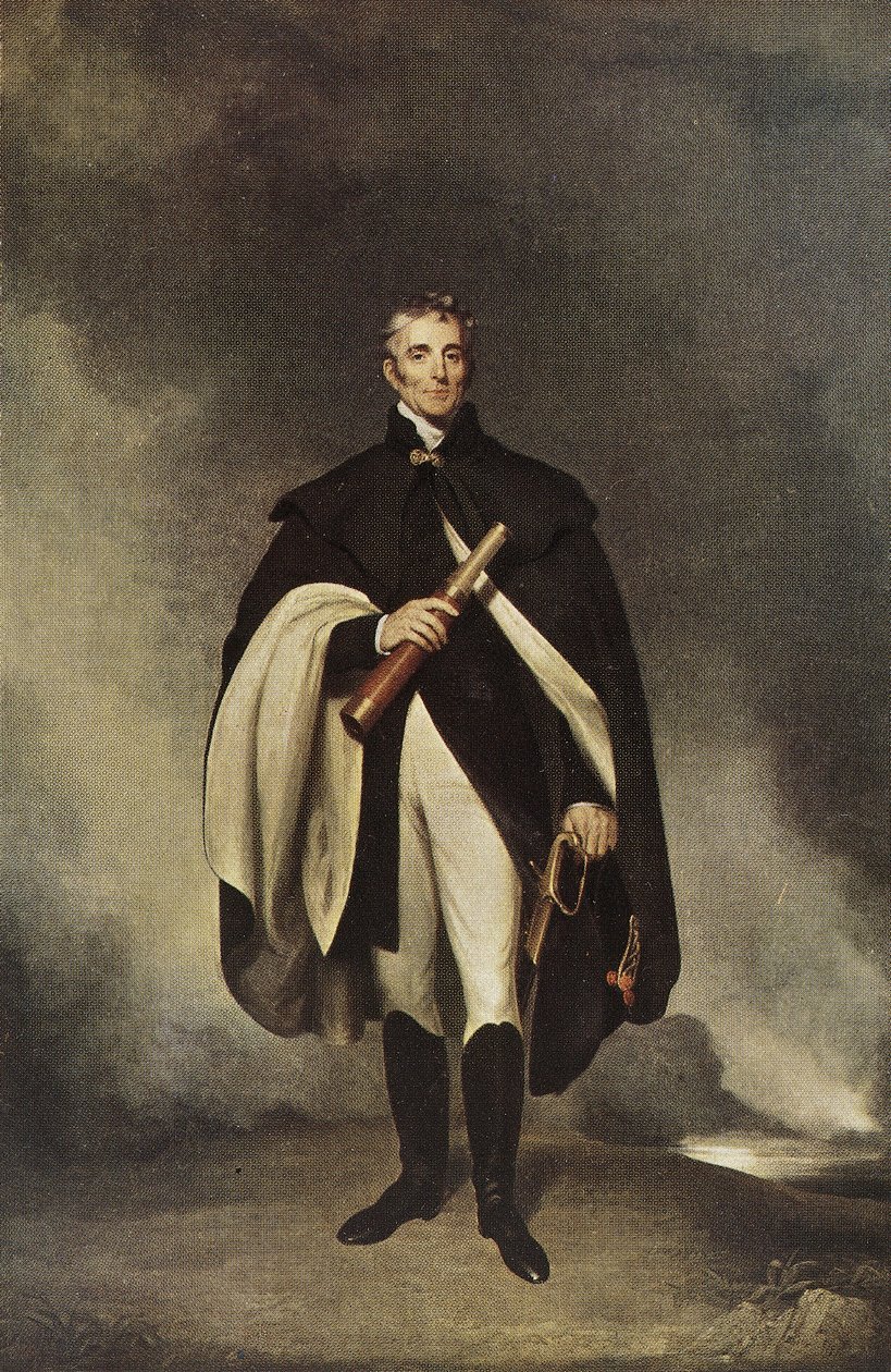 Wellington hercege K. G., 18-19. század vége (féltónus) alkotó: British School