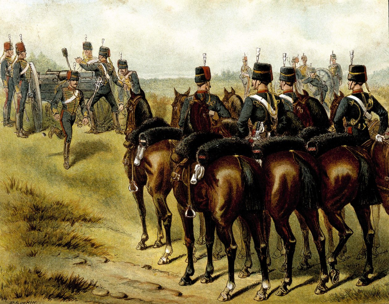 The Royal Horse Artillery – a „” Harper