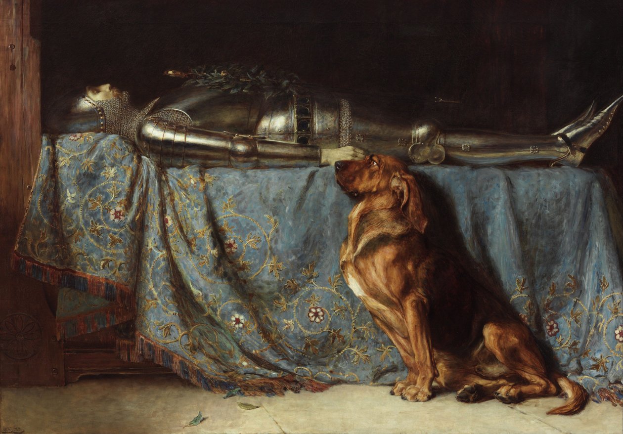 Pihenjen alkotó: Briton Riviere