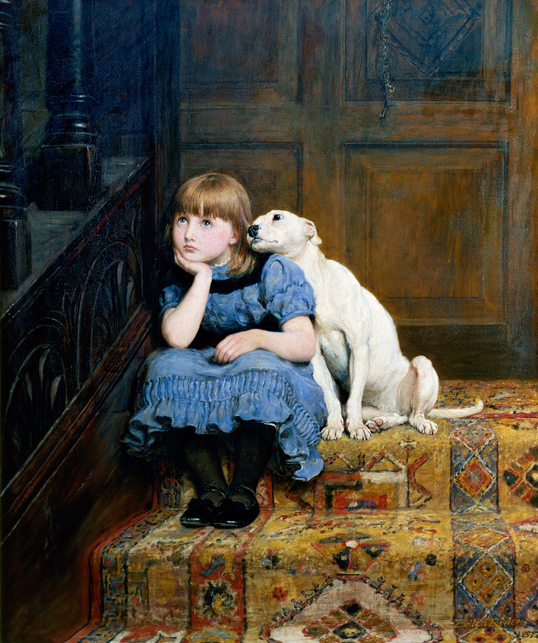 Együttérzés, 1877 alkotó: Briton Riviere